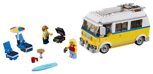 31079 LEGO Creator Sunshine Surfer Van