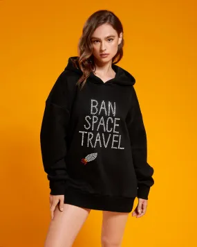 BB x Ashish Felpa con Cappuccio Ban Space Travel