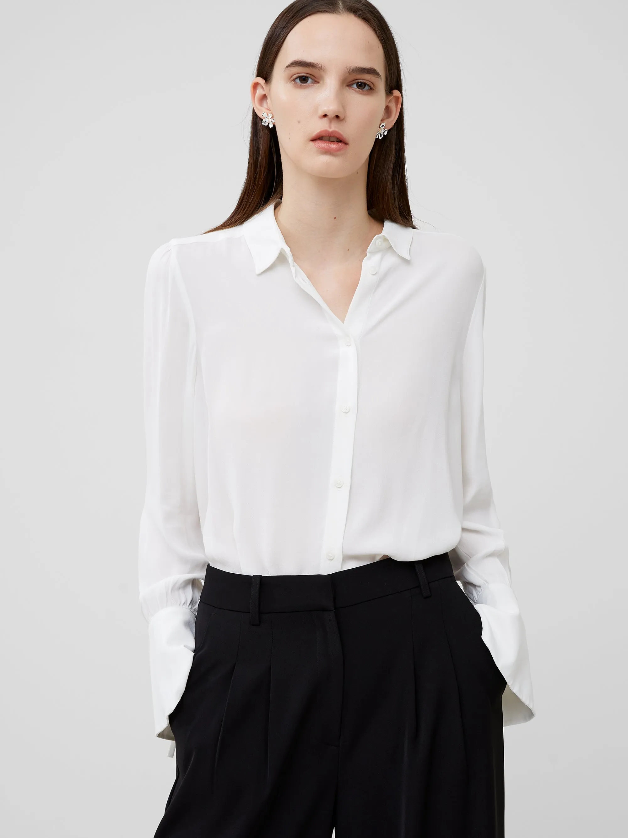 Cecile Crepe Shirt