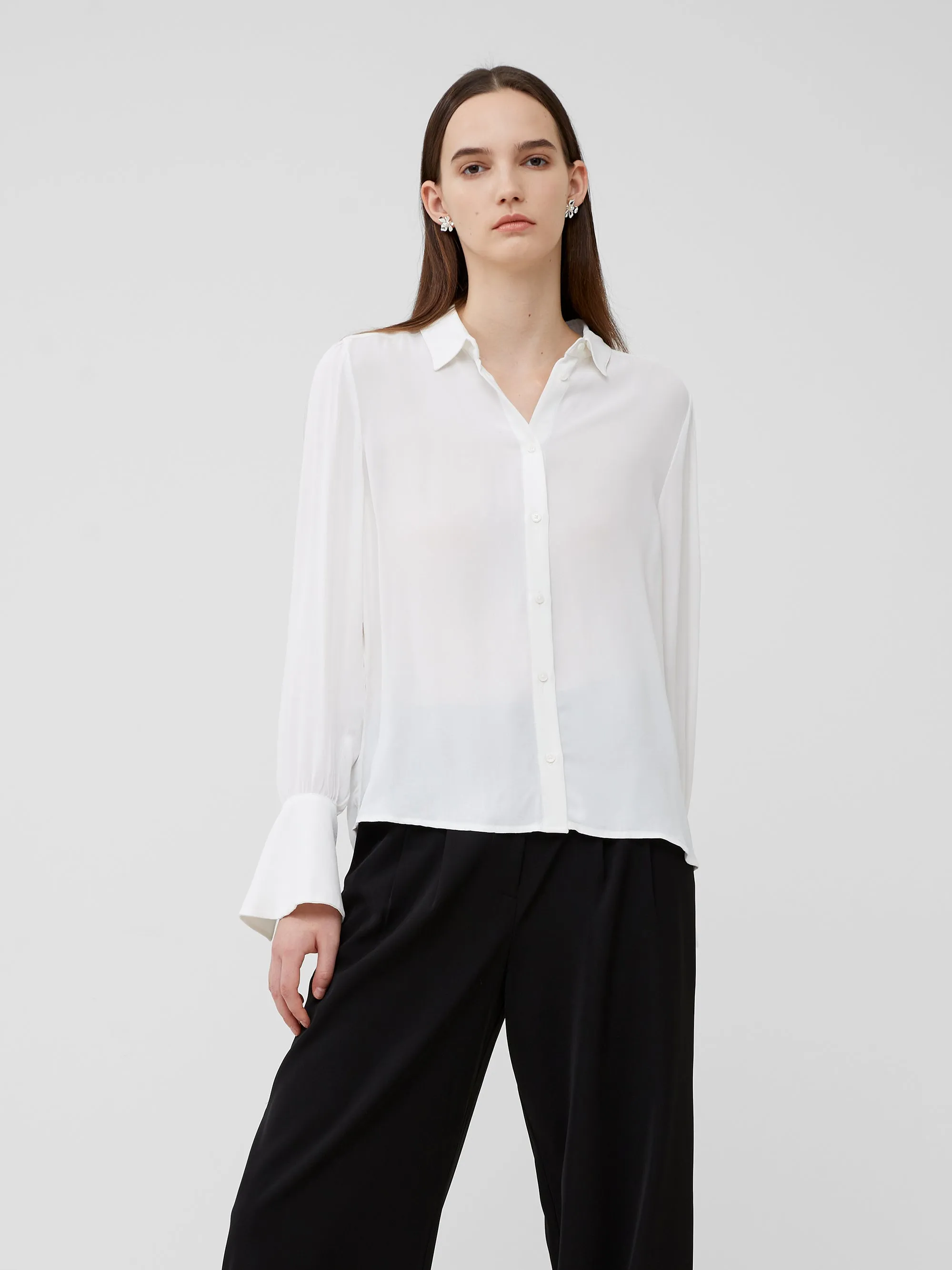 Cecile Crepe Shirt