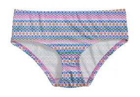 Girls UPF 50  Printed Swim Briefs  | Fiesta Print