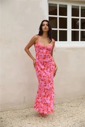 Majorca Memories Maxi Dress Pink