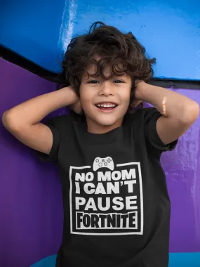 Pause Fortnite - Kids T-shirt, Game theme, Fortnite