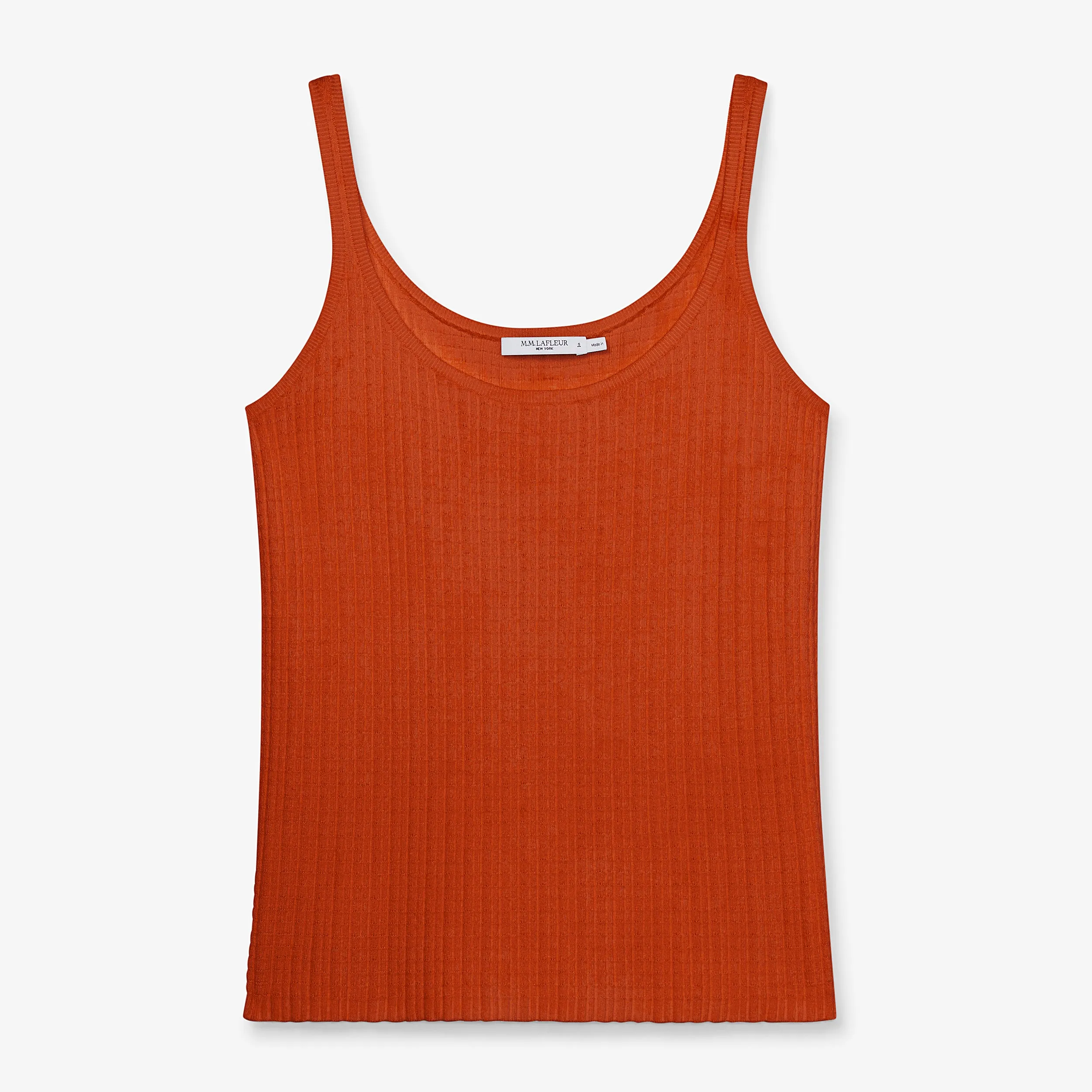 Rochelle Tank - Geo Micro Knit :: Canyon