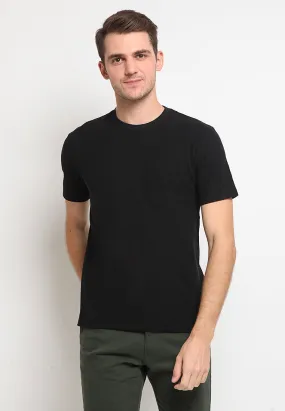 Round Neck T-Shirt With Pocket