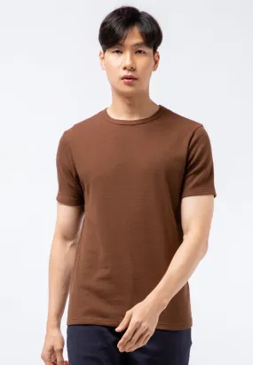 Round Neck Waffle T-shirt